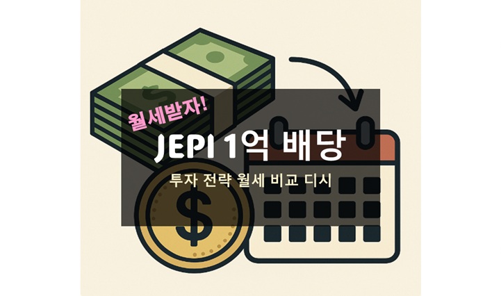 JEPI 1억 배당 매달 월세처럼 받는 ETF 투자 전략 완벽 가이드
